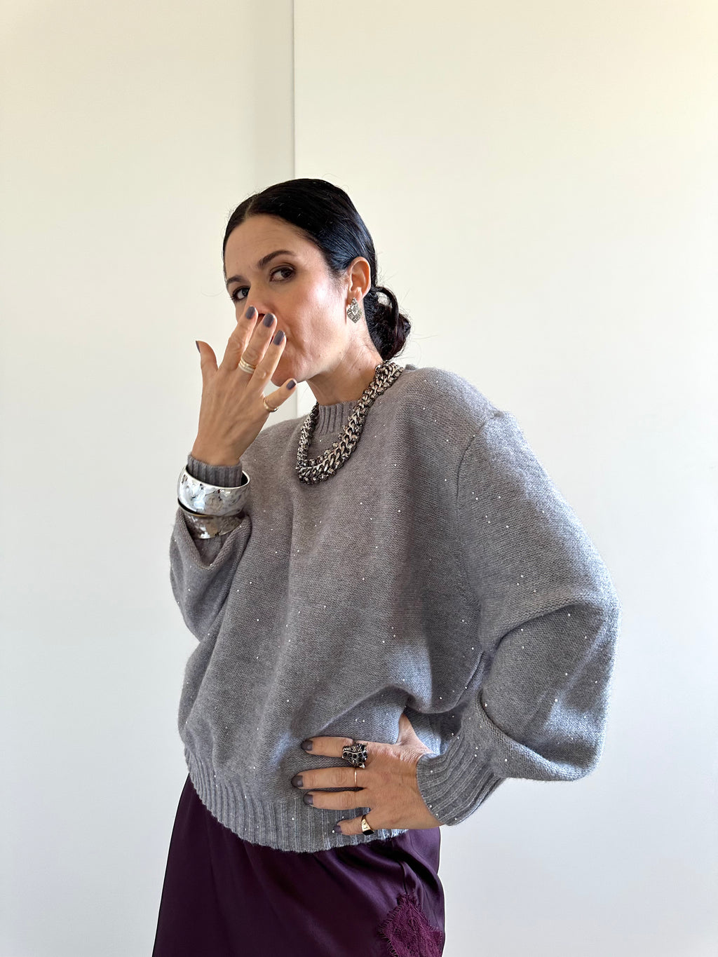 Pull Micro paillettes