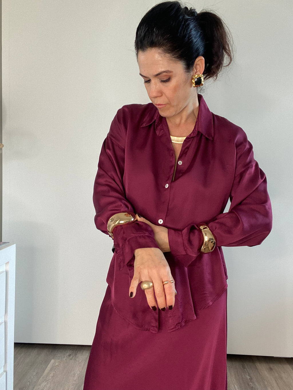 Camicia Satin