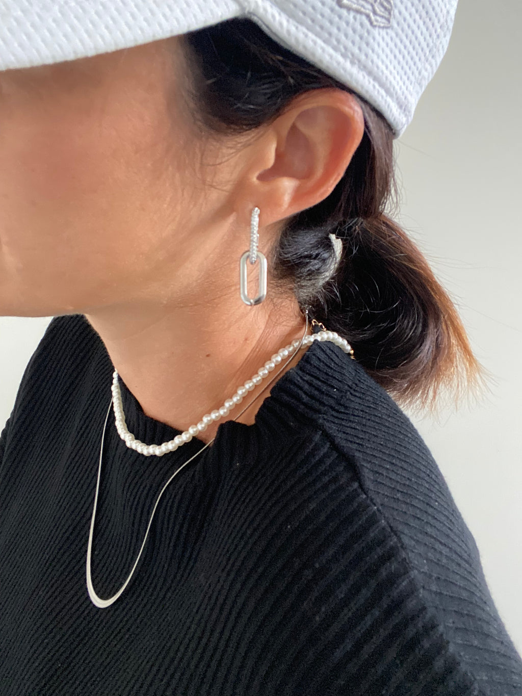Orecchini Pendente Hoop
