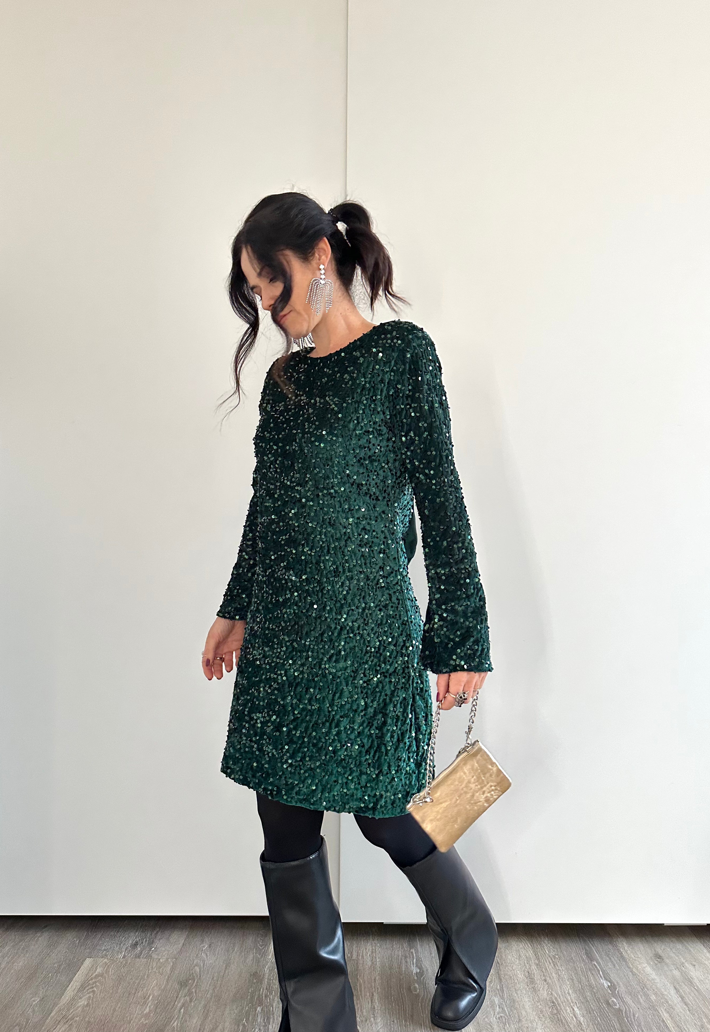 Abito Velluto & Paillettes
