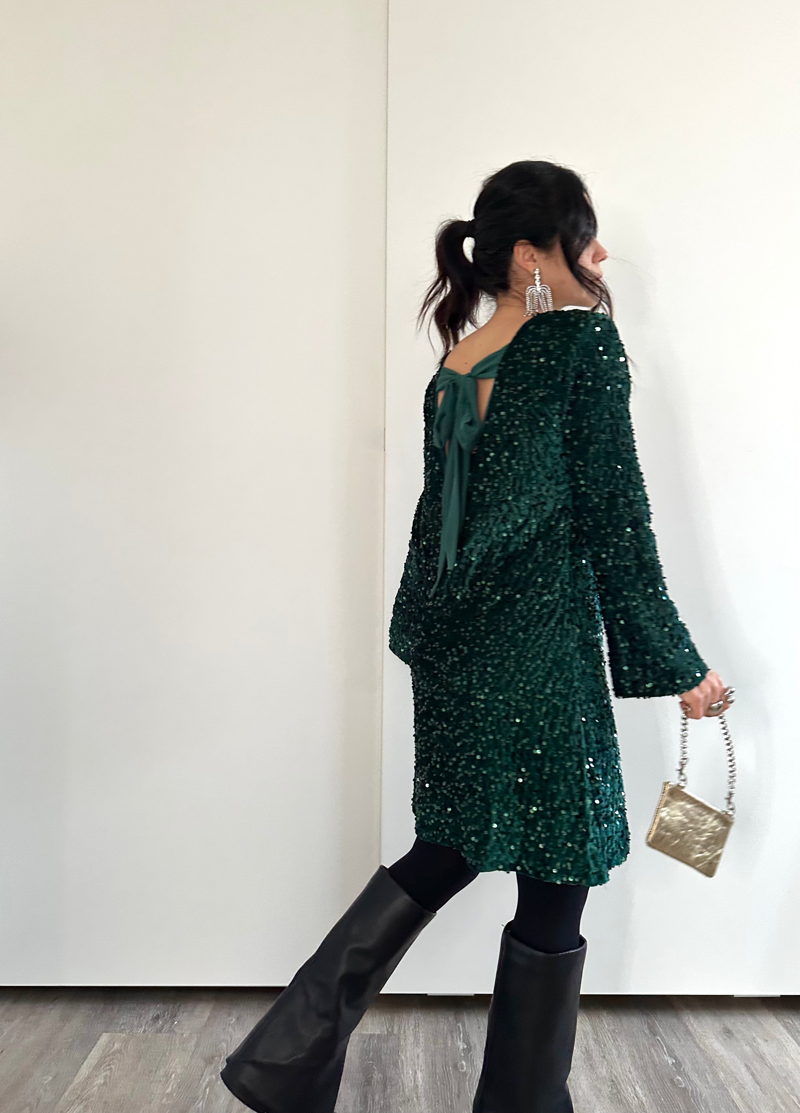 Abito Velluto & Paillettes