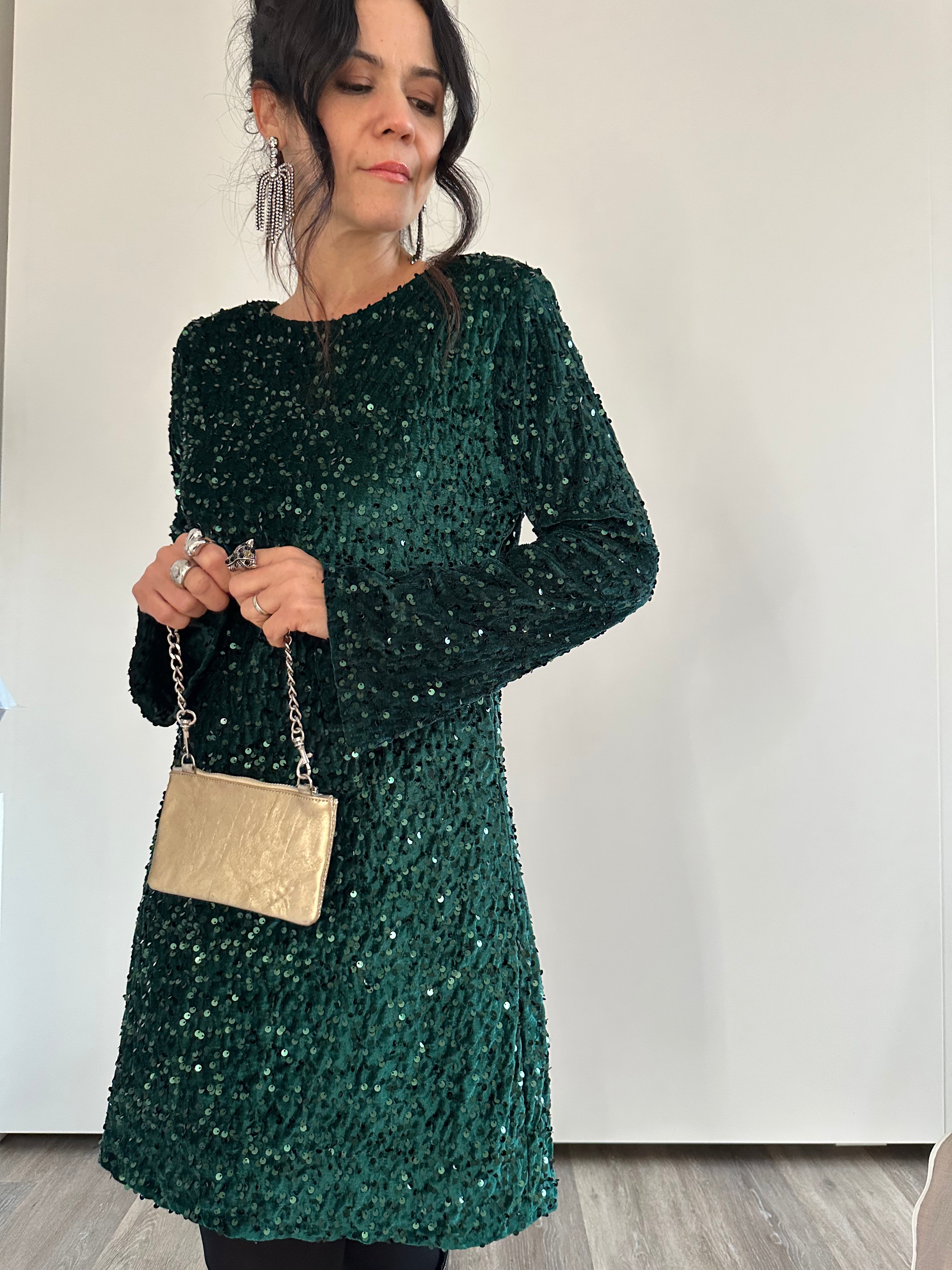 Abito Velluto & Paillettes