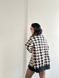 Cardigan Pied Poule