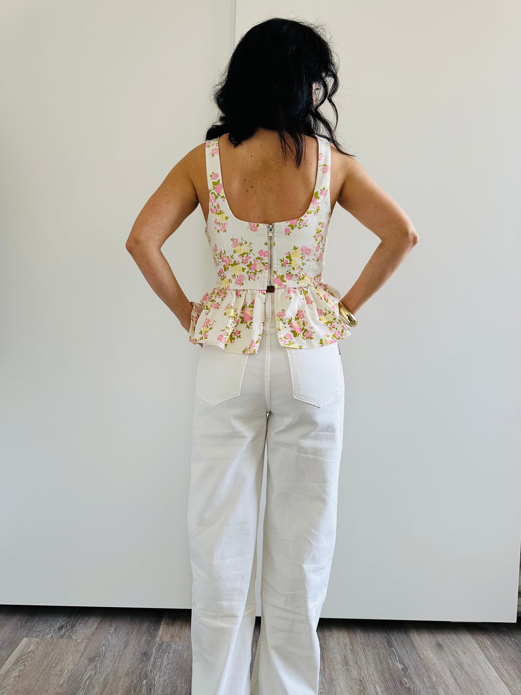 Jeans Straight White