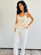 Jeans Straight White