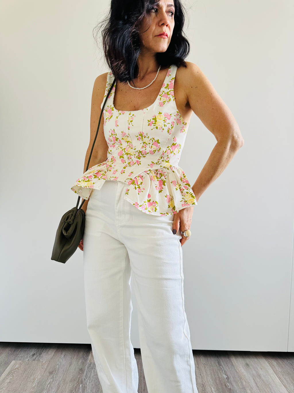 Jeans Straight White