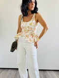 Jeans Straight White