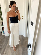 Gonna Satin Chic