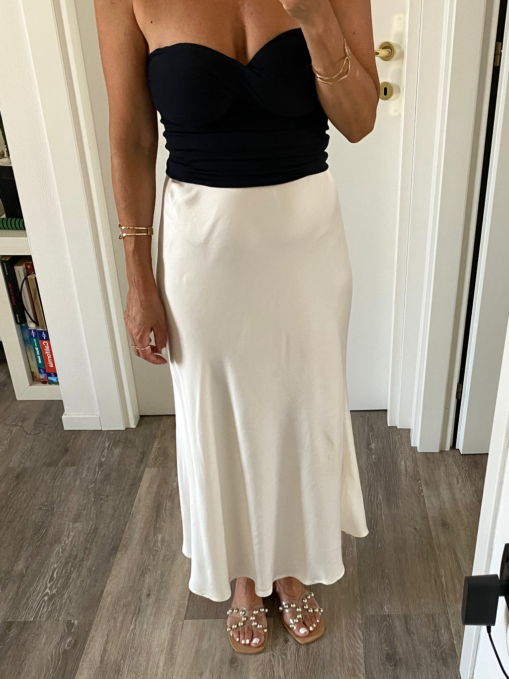 Gonna Satin Chic