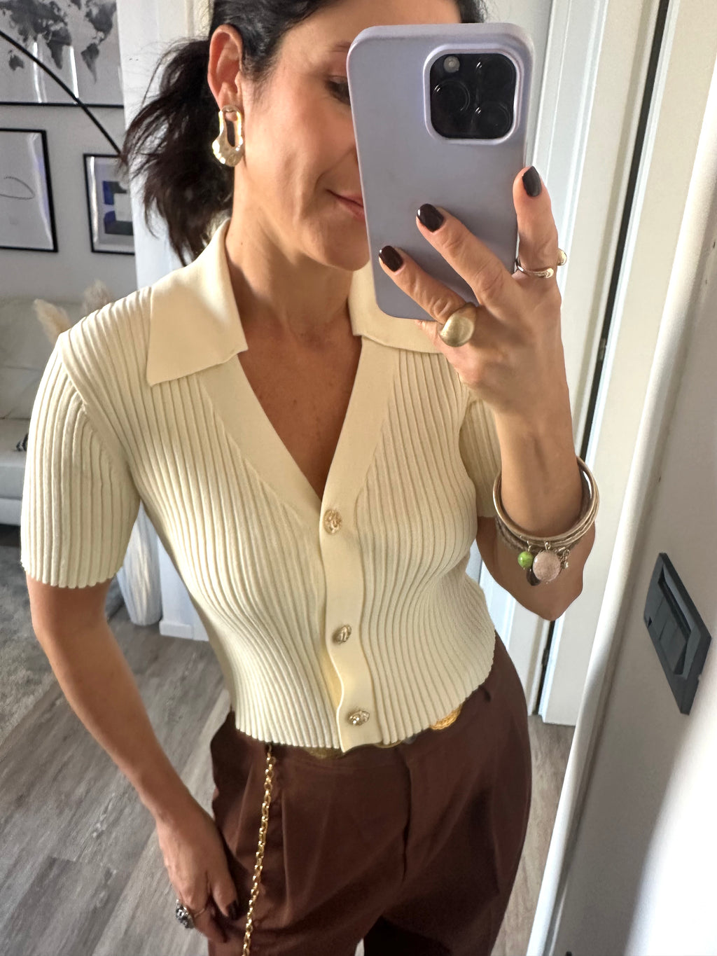 Cardigan Cropped