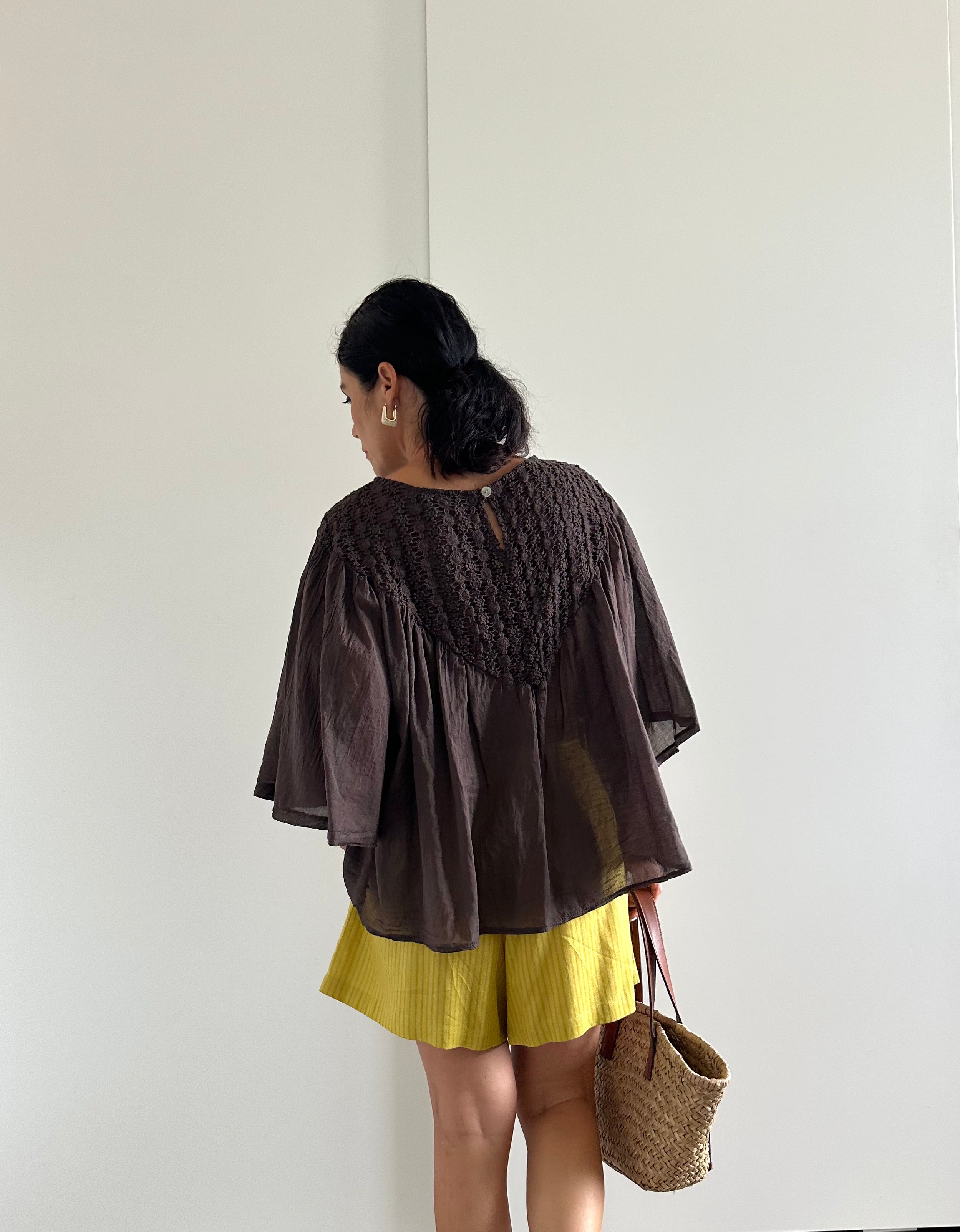 Bluse Mussola e Macrame