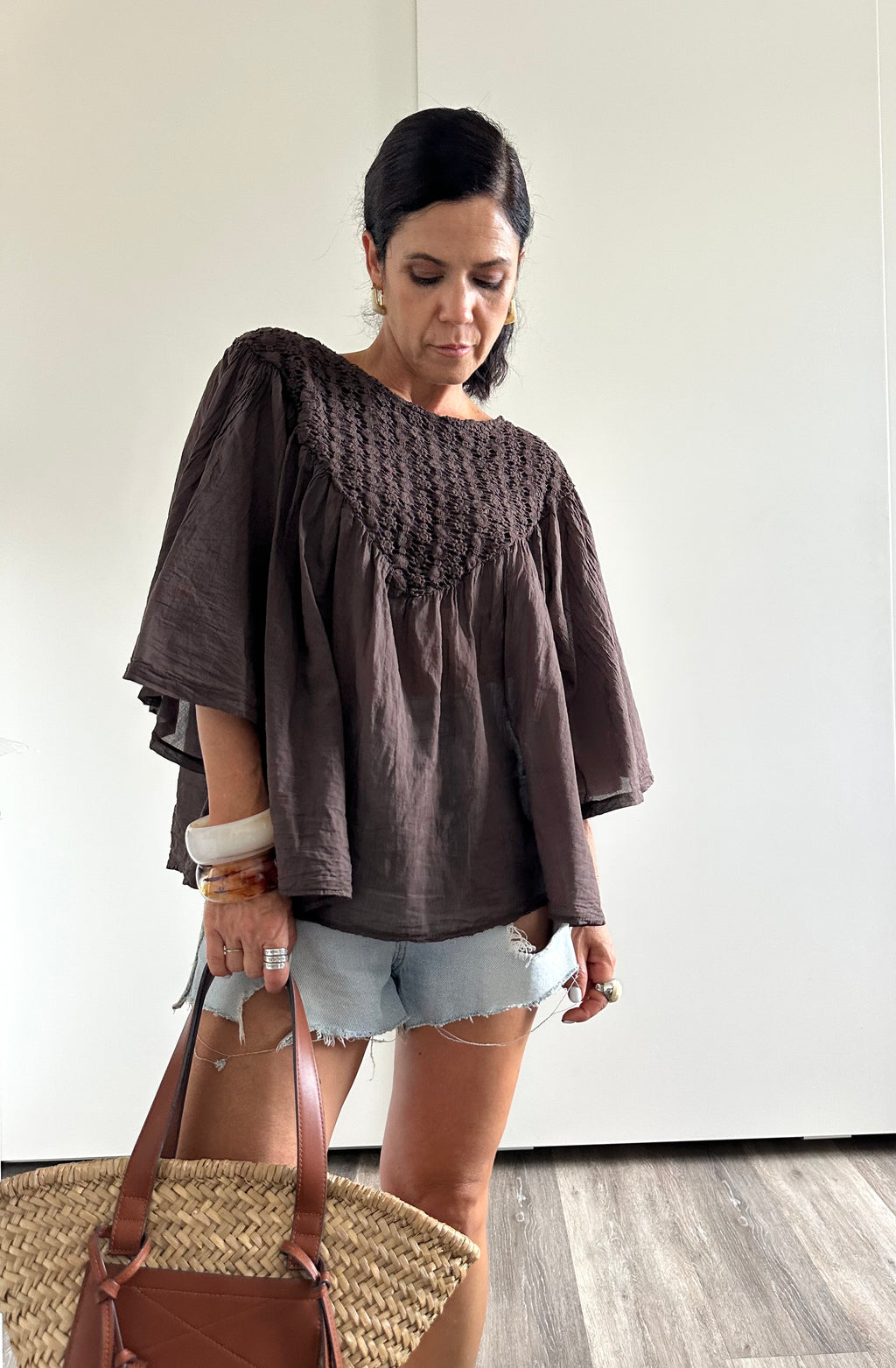 Bluse Mussola e Macrame