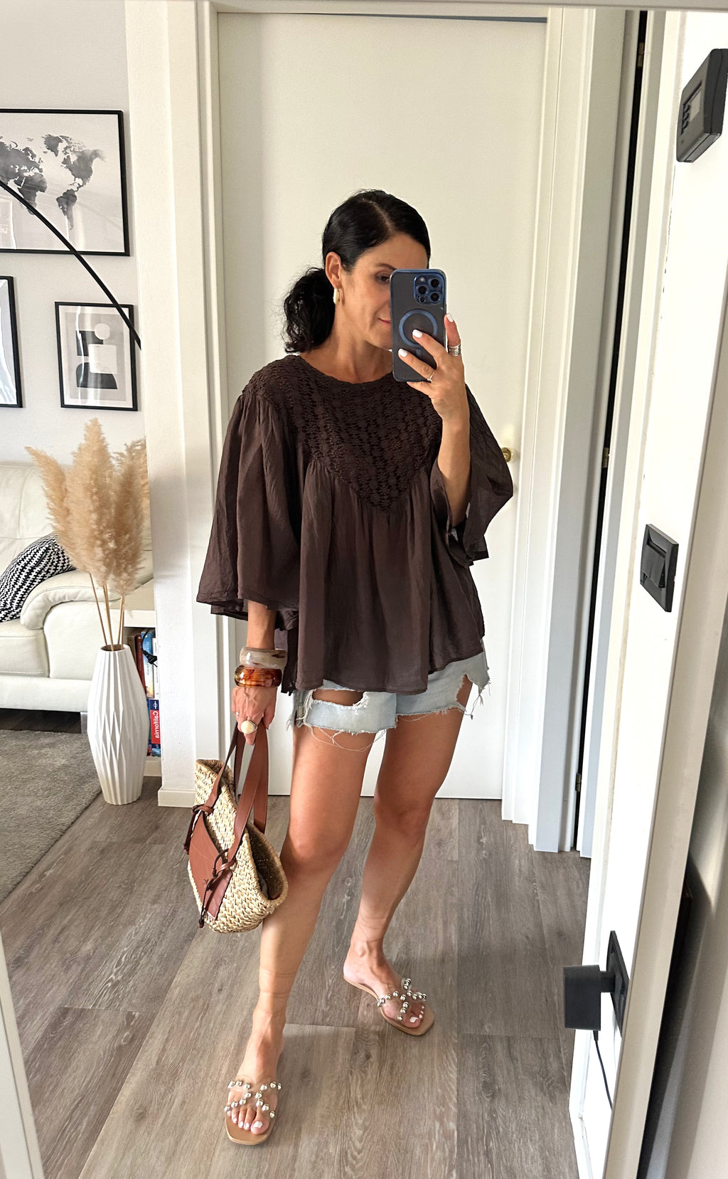 Bluse Mussola e Macrame