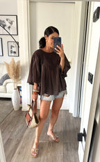 Bluse Mussola e Macrame
