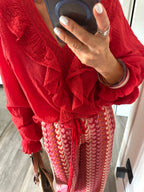 Camicia Rouches