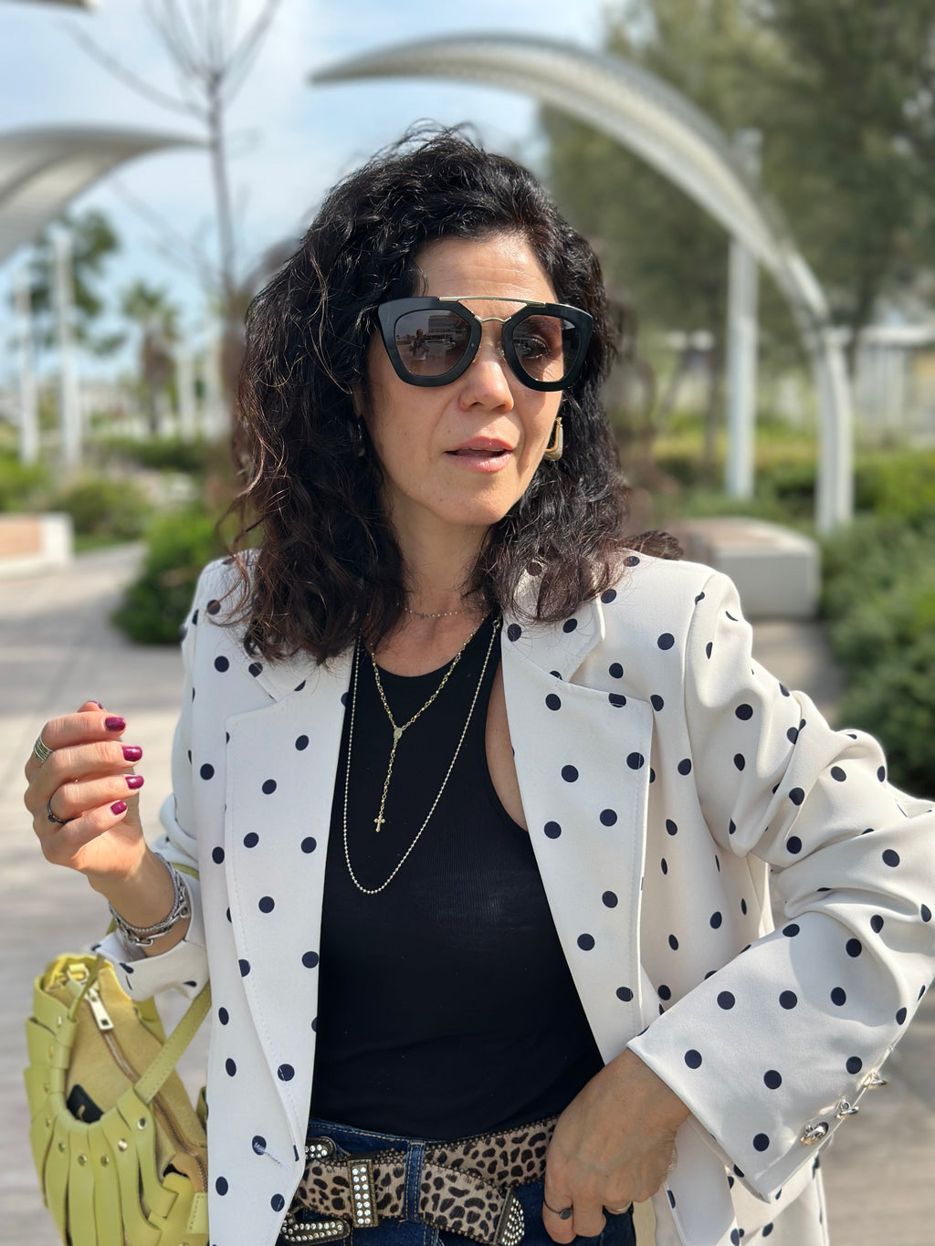Blazer Polka Dots