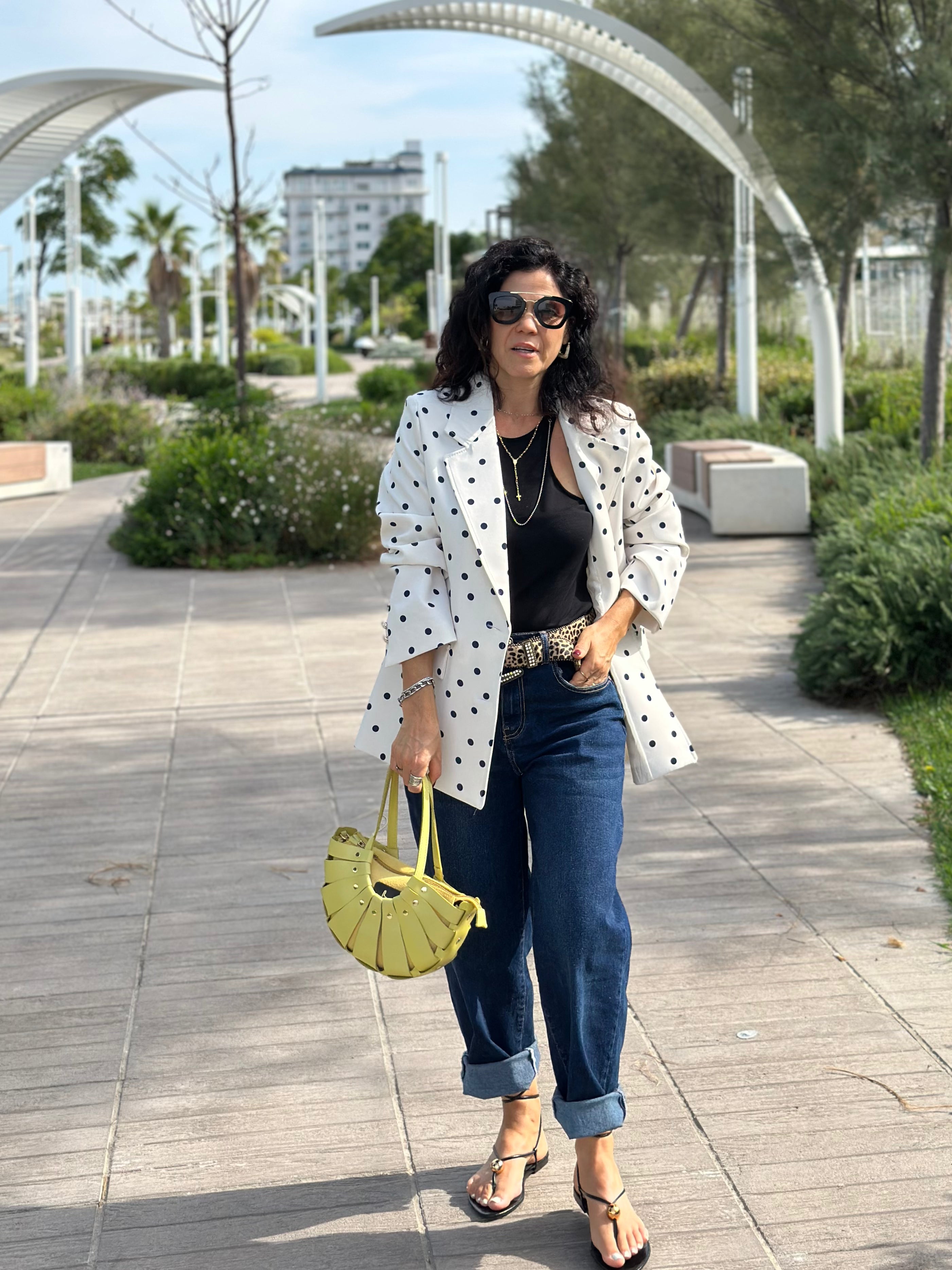 Blazer Polka Dots