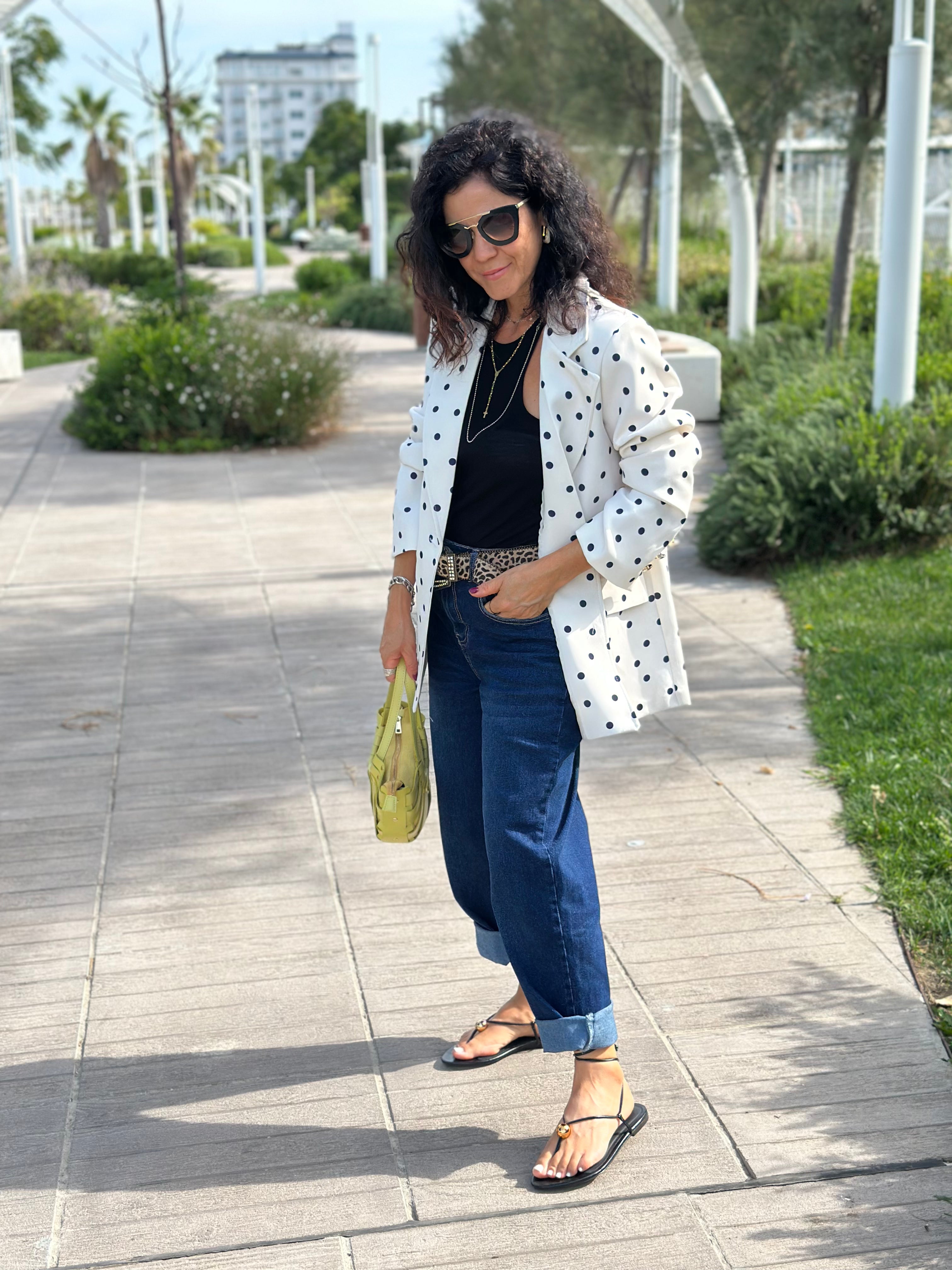Blazer Polka Dots