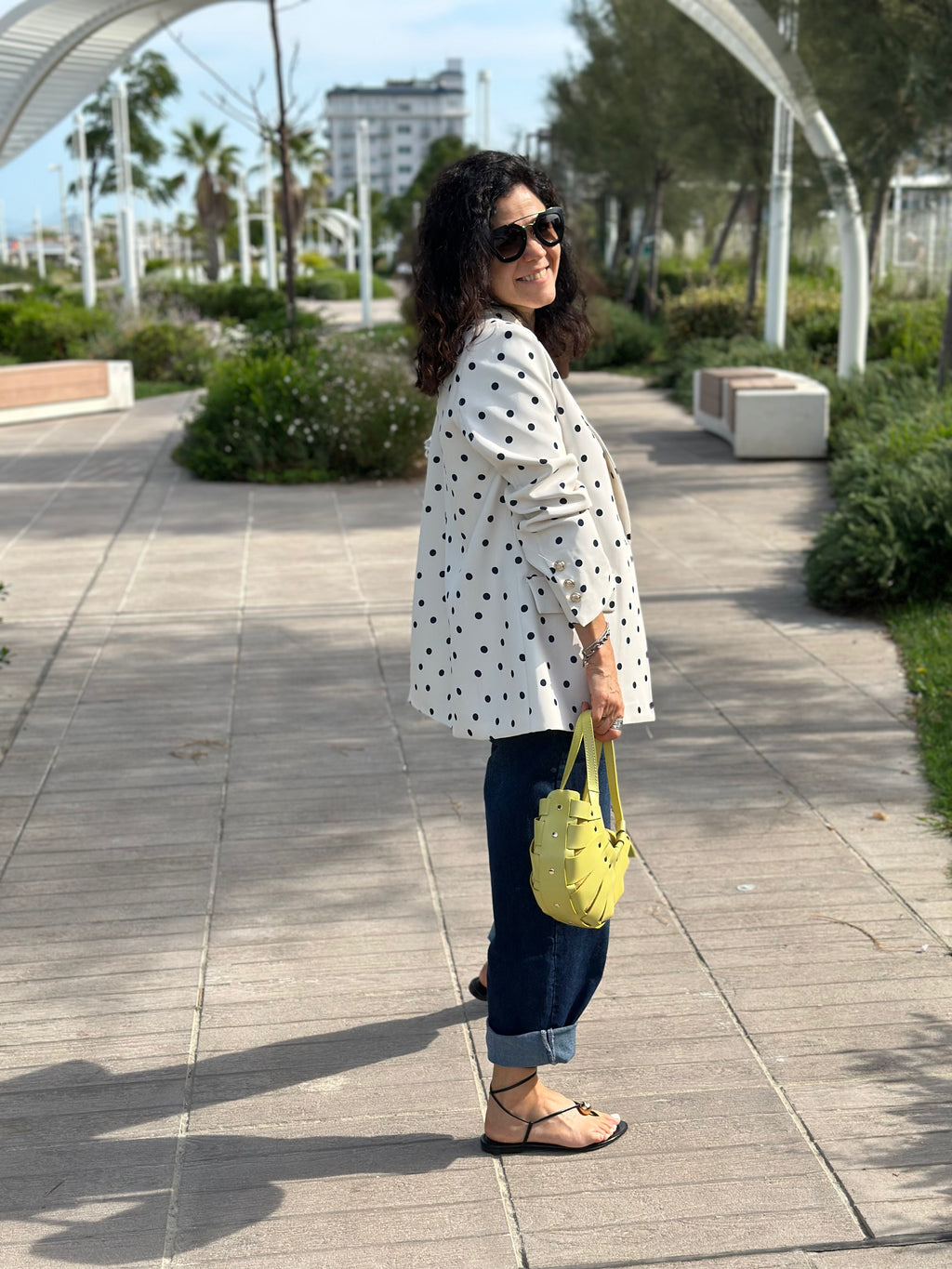 Blazer Polka Dots