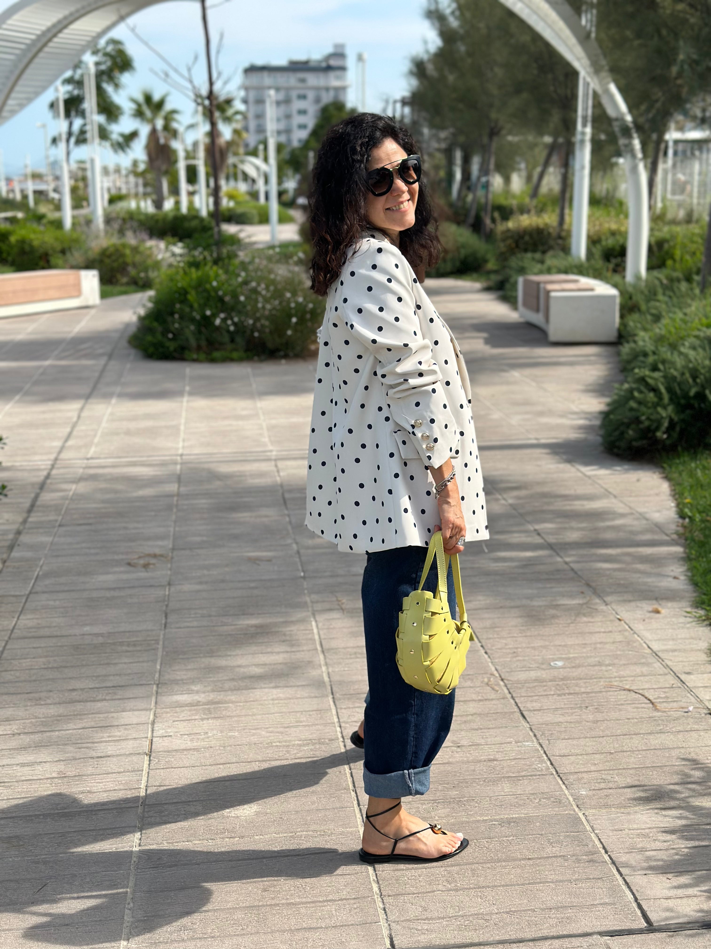 Blazer Polka Dots