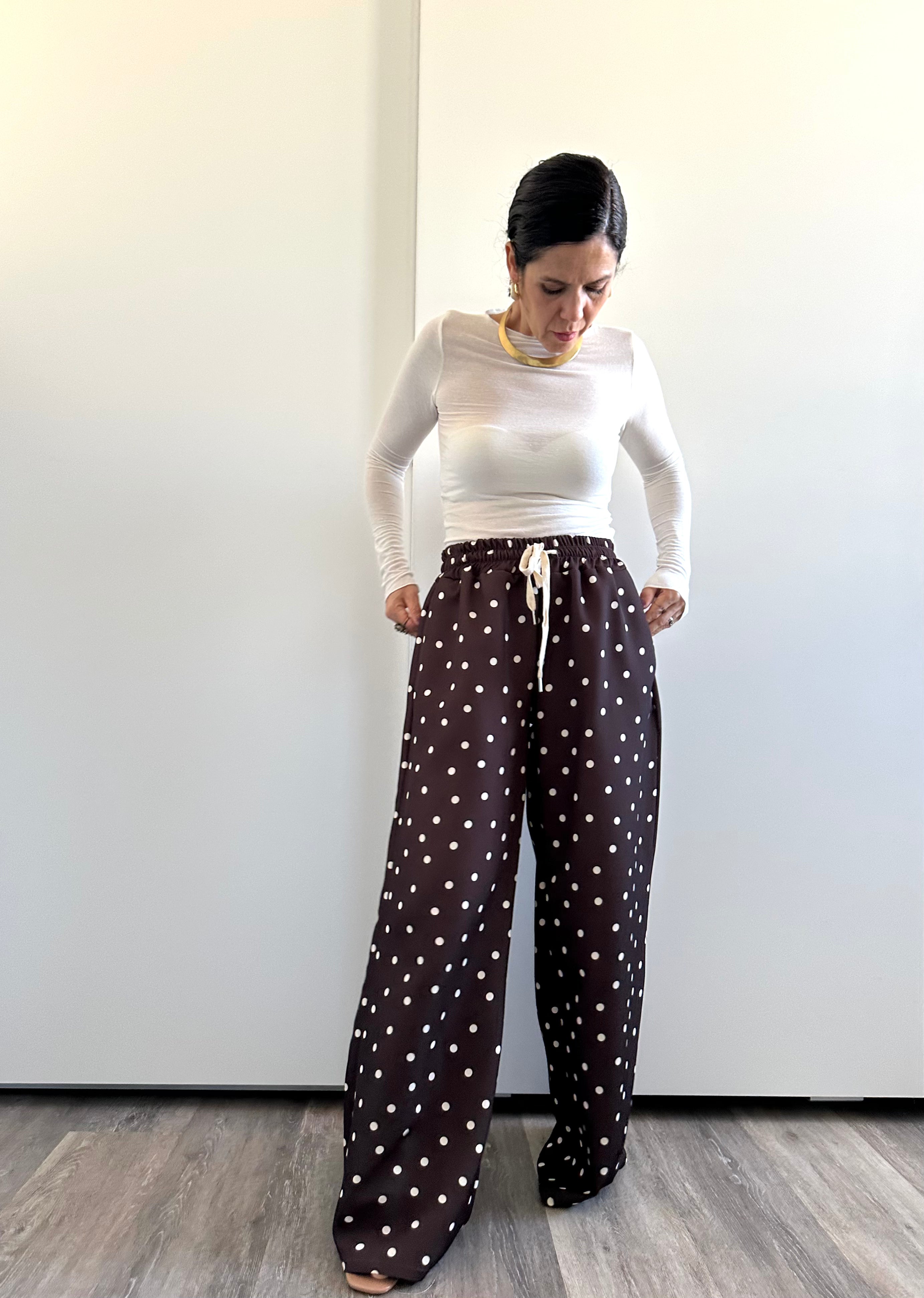 Pantaloni Polka Dots