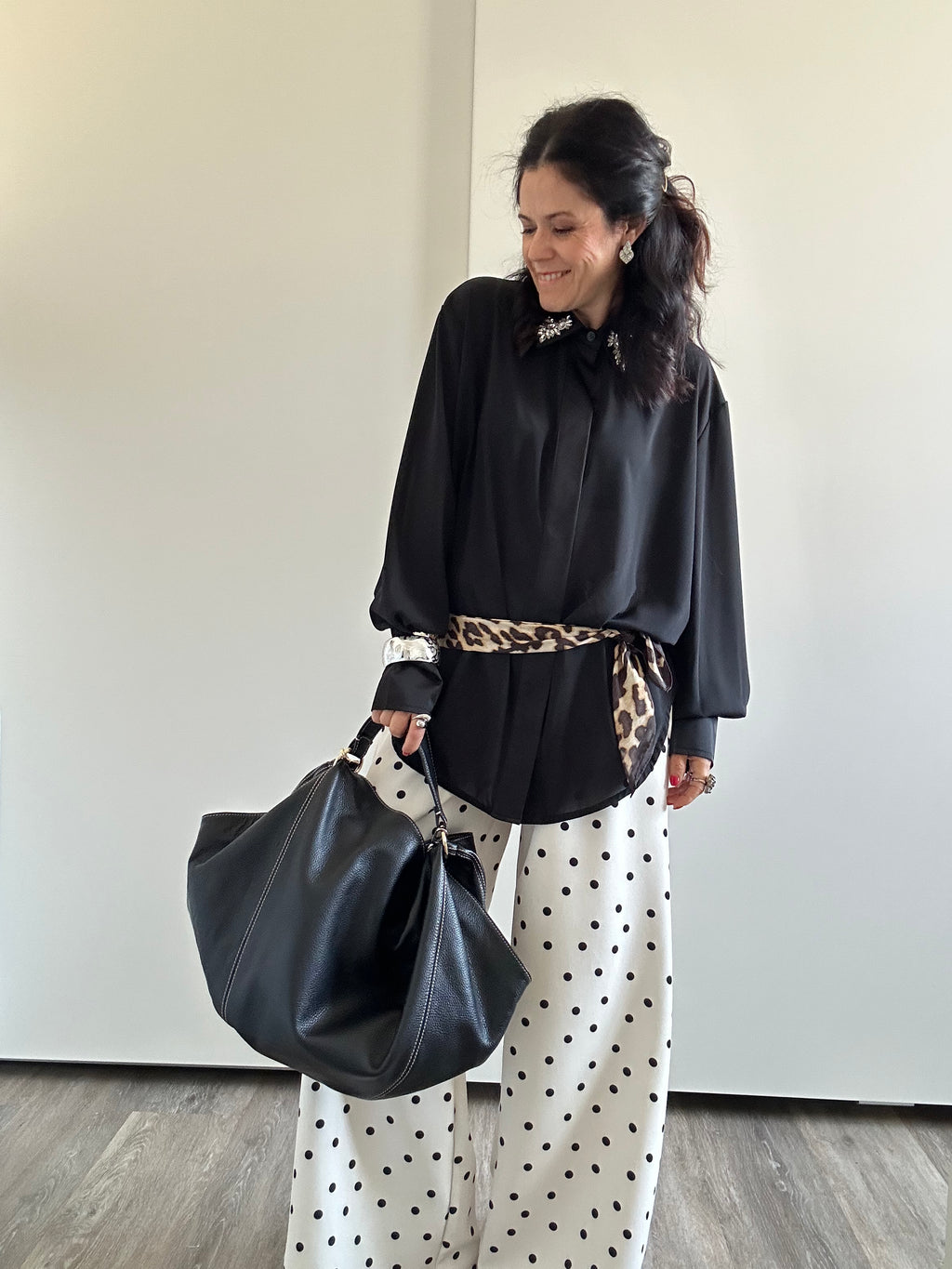 Pantaloni Polka Dots