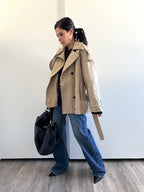 Trench corto Monterey Beige
