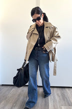 Trench corto Monterey Beige