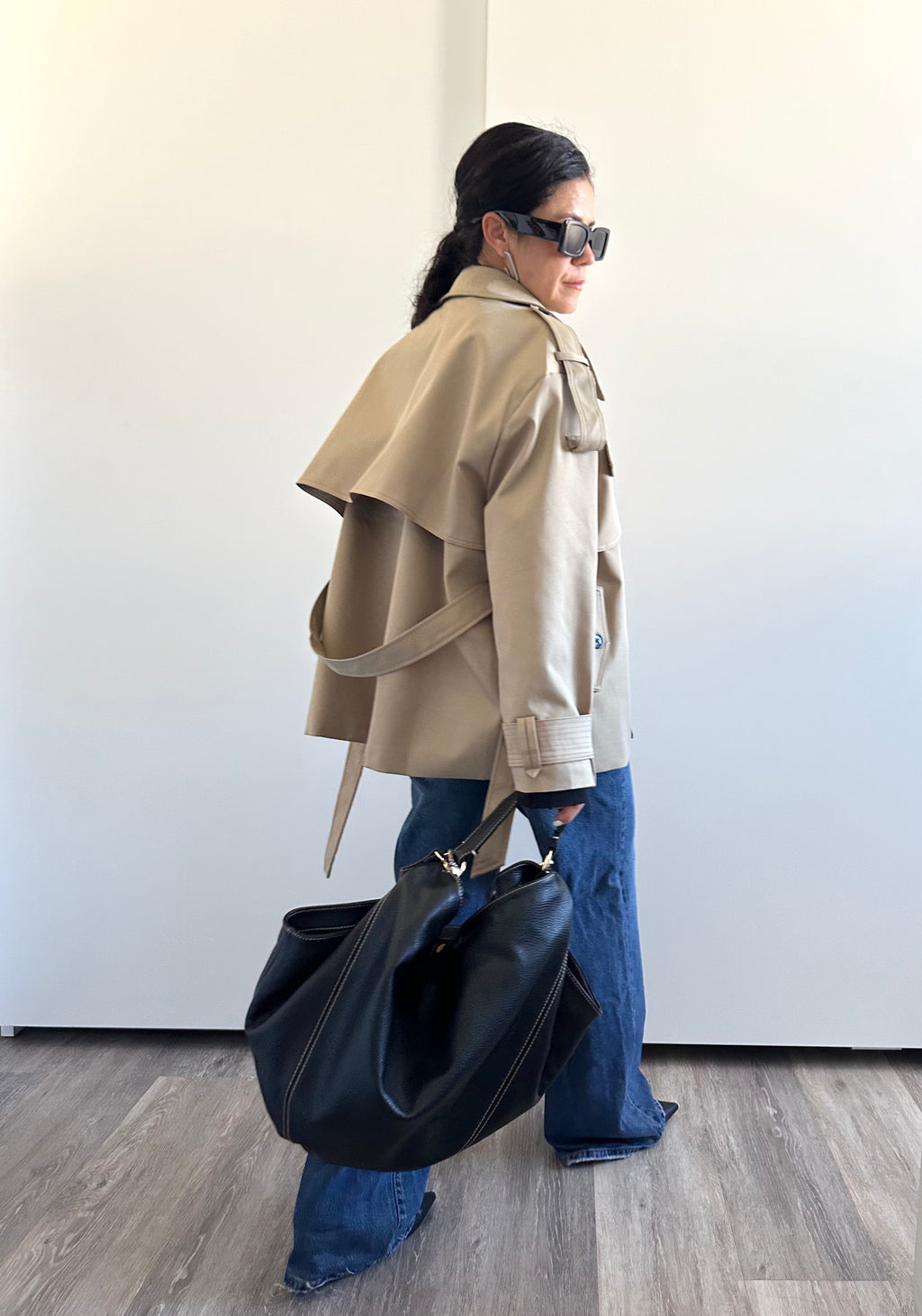 Trench corto Monterey Beige