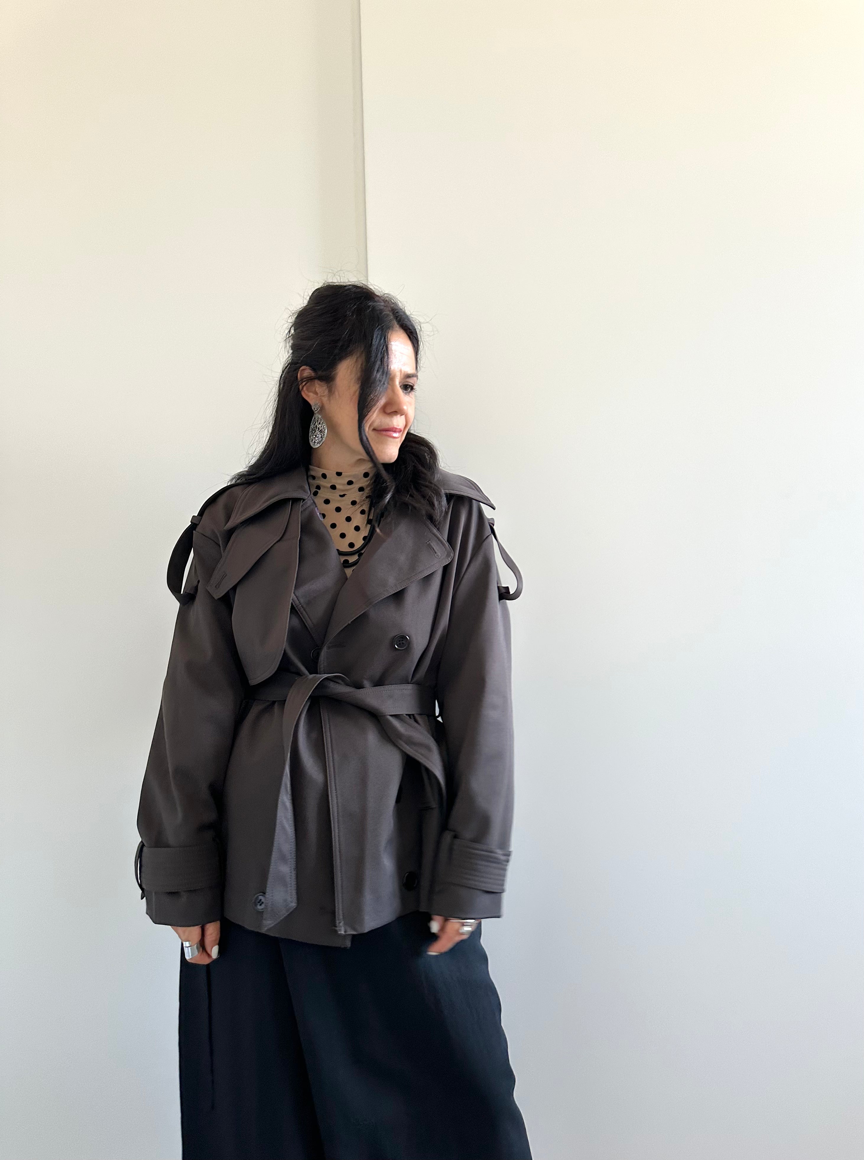 Trench corto Monterey Beige