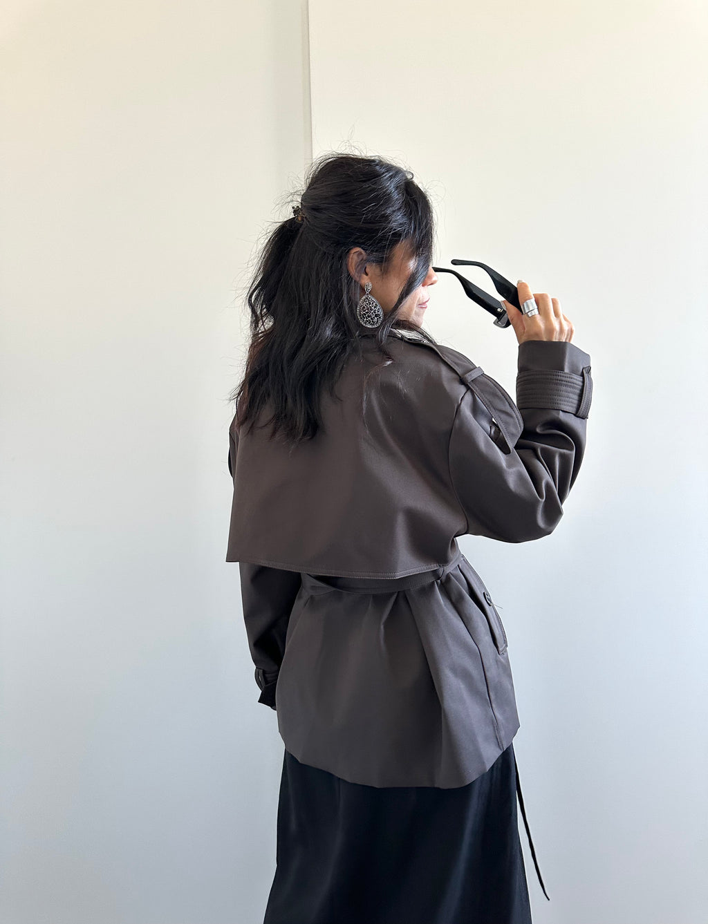 Trench corto Monterey Beige