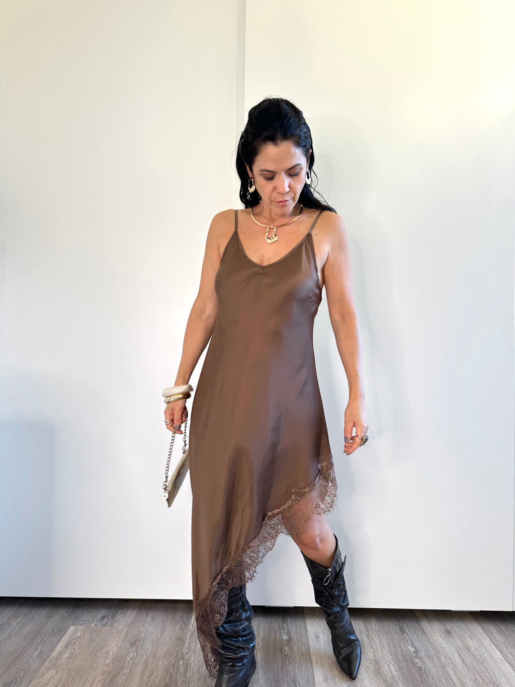 Leonnie Slip Dress