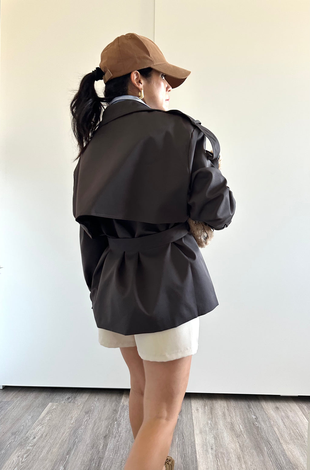Trench corto Monterey Beige